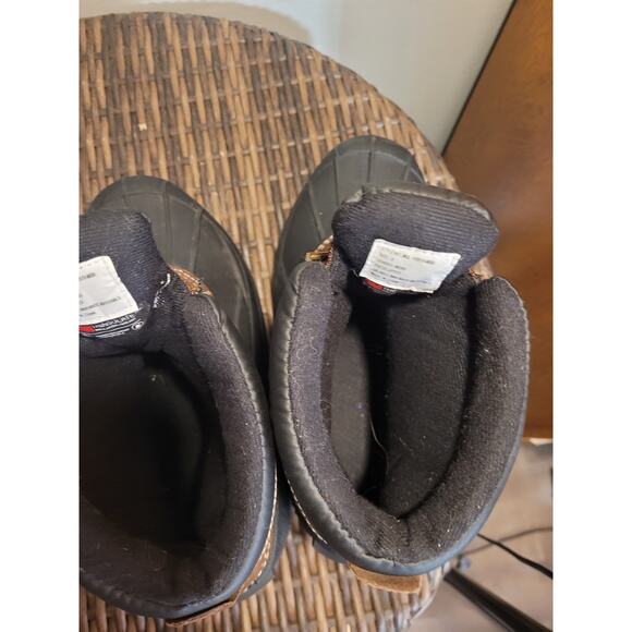 Tamarack Mens All-Season Waterproof Boots 8 Brown Suede Zip Front Insulated Warm - Picture 10 of 10